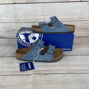 Birkenstock Arizona BS Womens Sz EU 36 US 5 Regular Sandals Dusty Blue